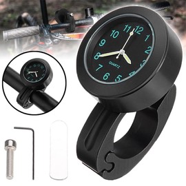 BEALIFE Waterproof Buckle Watch For Motorbike Glow In Dark Easy To Install Wide Application Long Service Life Metal, Black