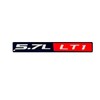 Pair Set LT1 5.7L Engine Emblem 3D Badge Decal NAMEPLATE