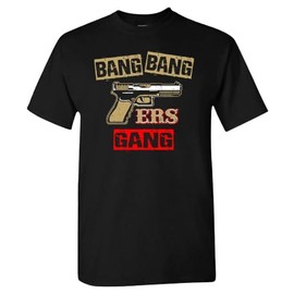 San Francisco Bang Bang Men's T-Shirt for Football Fans (Black Shirt, XL)