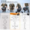HAKAWAFLY 5-Way Fishing Bag with 2 Rod Belts and 5