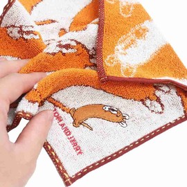Marushin 4105011200 Mini Towel, Tom & Jerry Escape Pattern, Tom Jelly, Cute Goods