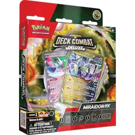 Pokémon TCG: Deluxe Battle Deck - Miraidon-ex (Deck of 60 Ready to Use Cards and Accessories)