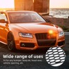 AggAuto 47"x16" ABS Plastic Universal Car Grill Mesh, Automotive Grille