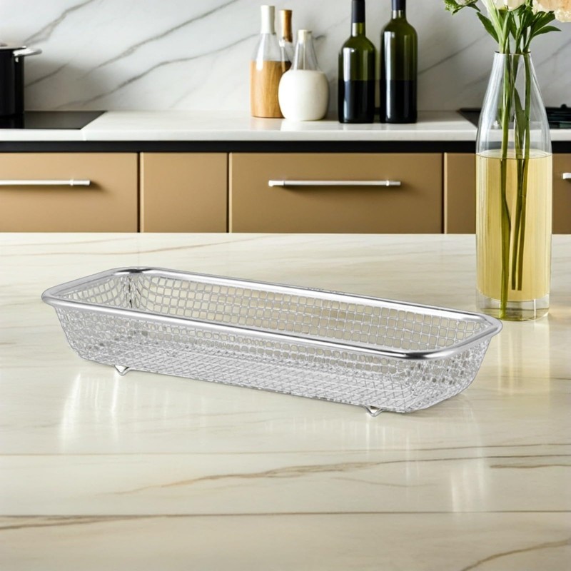 Cabilock Dishwasher Chopstick Basket, 2-Pack Small Storage Holder for Utensils,