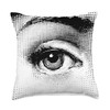 Lina Cavalieri - Right Eye Lina Cavalieri Throw Pillow