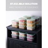 LivLab Mker 20 PCS Food Storage Containers with Lids -