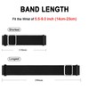 BISONSTRAP Nylon Watch Bands 20mm, Adjustable Braided Loop Straps for
