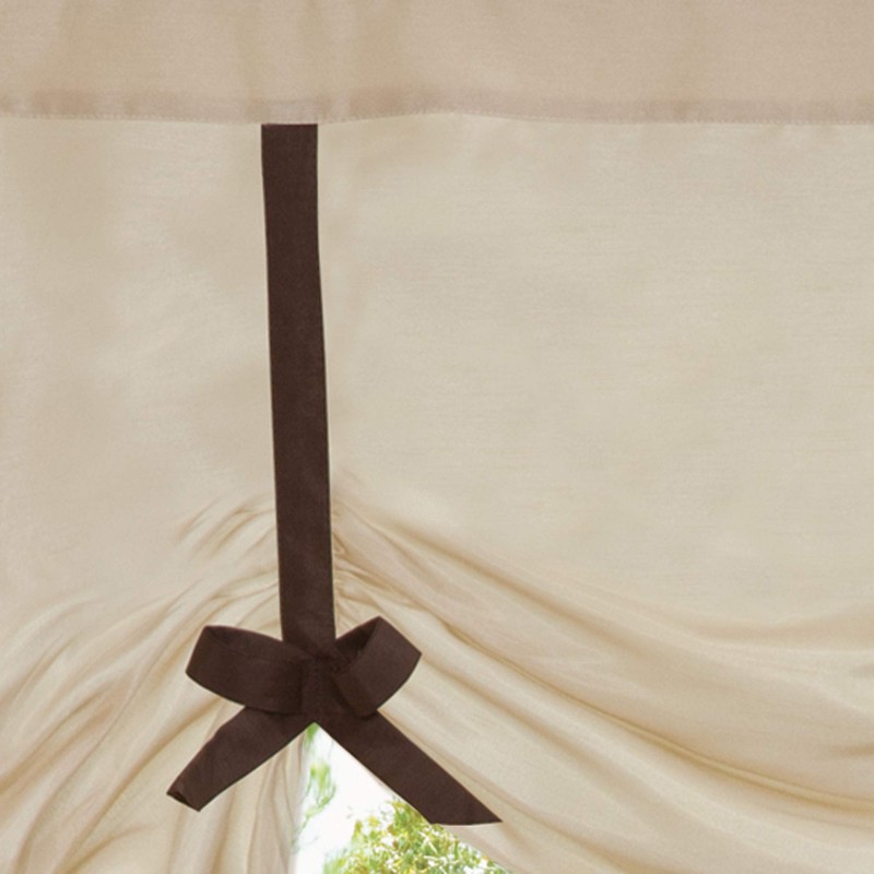 Lush Decor Lydia Valance, 28-Inch by 42-Inch, Beige