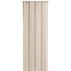 Bestlivings Curtain Opaque Joy Decorative Curtain with Universal Tape (Beige,