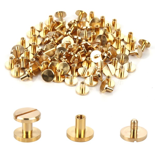 Chicago Binding Screws - 4 mm x 4 mm Binding