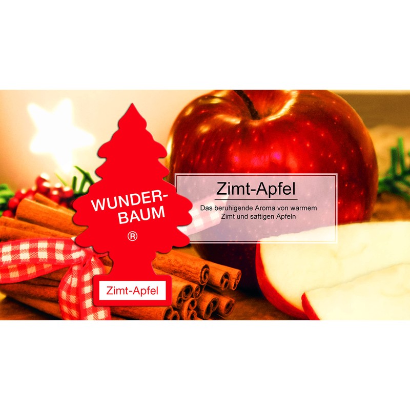 WUNDER-BAUM Auto-Lufterfrischer I Anhänger für langanhaltenden Duft im Auto oder