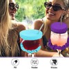 3 Stück Ko Tropfen Schutz Armband,Getränkeschutzdeckel,Cap Scrunchie Haarband Drink Cover,Getränke