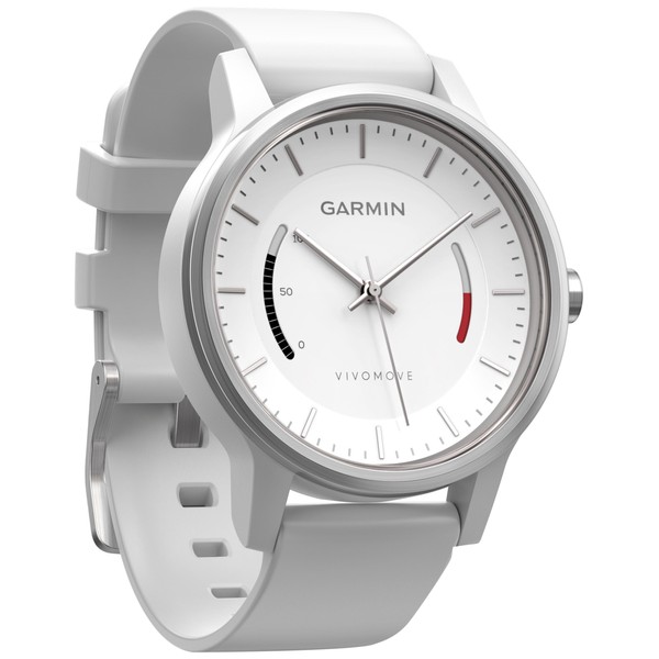 Garmin Vivomove Fitness Tracker with Sport Band - White