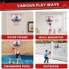 EagleStone Kids Indoor Basketball Hoop, 4 Balls Mini Basketball Toy