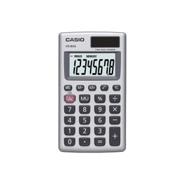 Casio HS8VA Basic 8-Digit Solar Calculator (HS-8VA)