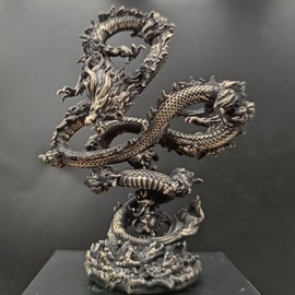 RemeeHi Dragon Figurine, Floating Dragon Shui Lucky Dragon Fortune Zodiac Lucky Zodiac Ornament, 2024, Feng Shui Dragon, Auspicious Fortune, Gift, Good Luck, Feng Shui Figurine, Good Luck Feng Shui,
