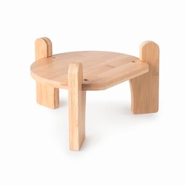 Lacor - 61956 - Water Jug Holder, Drink Dispenser Holder, Jug Holder with Ref. 61951, Easy Cleaning, 100% Bamboo, Durable and Durable, 21 x 14.5 cm