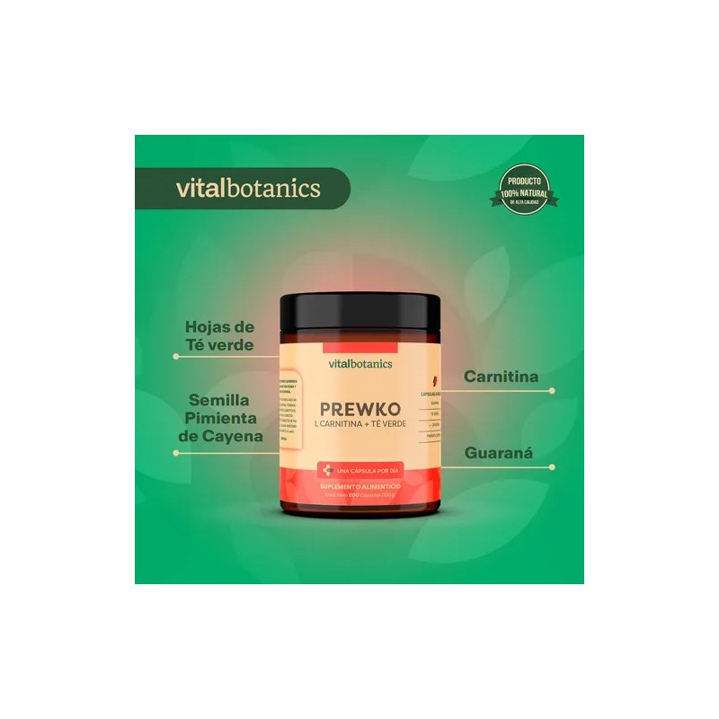 Pre Workout Entrenamiento 200 Capsulas Vitalbotanics Pre_wrkout_200