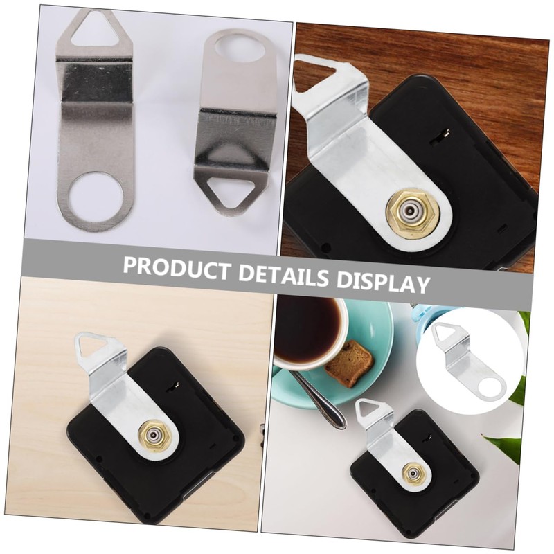 TEHAUX 3sets Clock Movement Hooks DIY Clock Kit for Easy