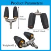 Dual Turbo Nozzle Pressure Washer,Power Washer Tips Set,360°Rotating Turbo Nozzle