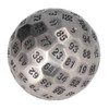 Polyhedral Metal Dice Exquisite Heavy 100 Sided Role Playing Dice