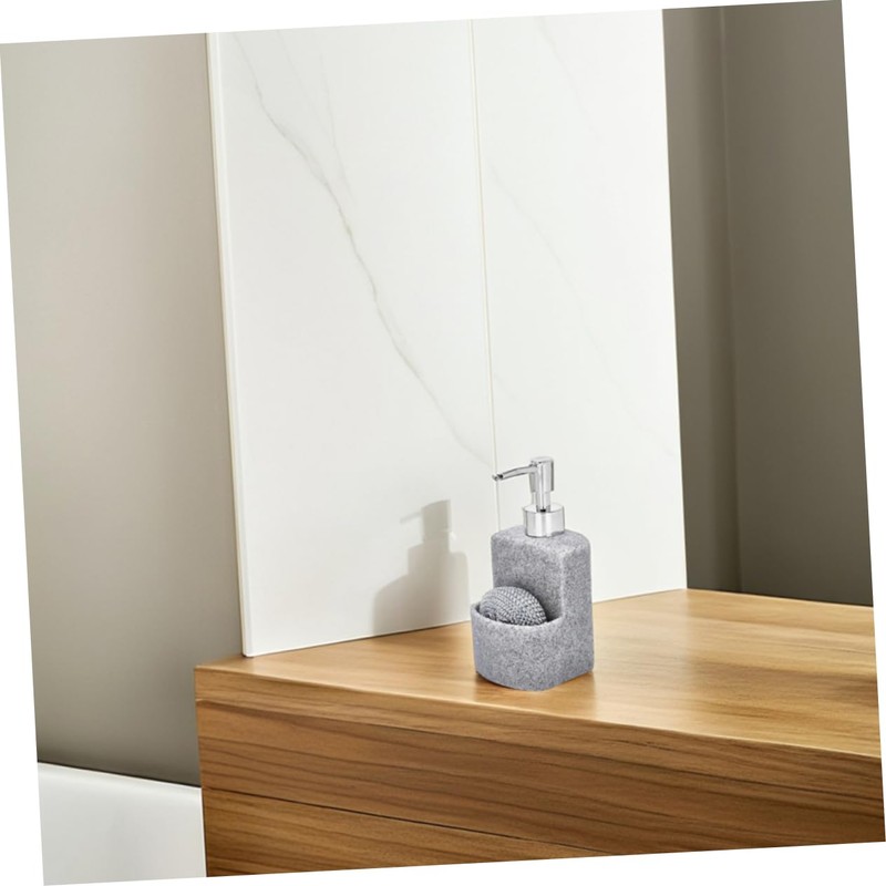 MAGICLULU Kitchen Soap Dispenser Sponge 1 Dish Soap Dispenser Pump