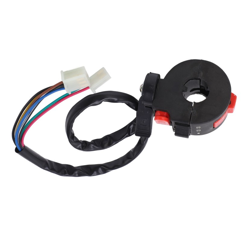 7wires 22mm Left Side Handlebar Kill Start Light Switch Choke