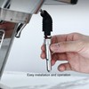 Coffee Machine Steam Nozzle Stainless Steel Coffee Steam Spout Nozzle