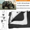 Soft Top Window Storage Bag for 2018-2025 Jeep Wrangler JL