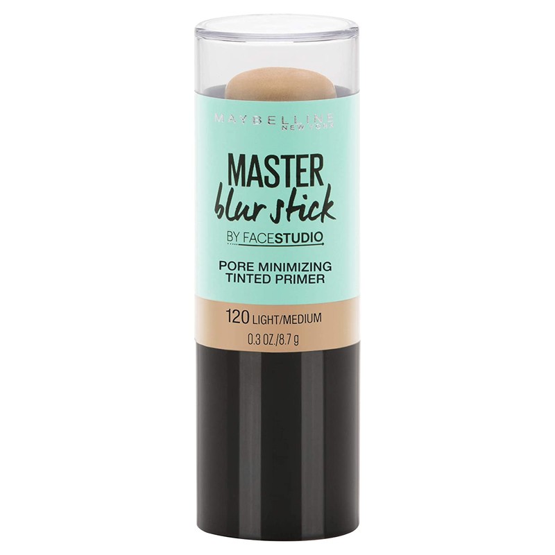 Maybelline New York Facestudio Master Blur Stick Primer Makeup, Light/Medium,