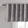 Madison Park Andora Embroidered-Rod Pocket Valance, Tree Small Faux Silk