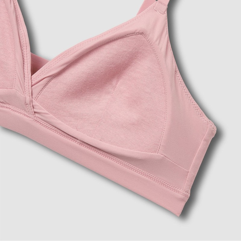 JAJU [JAJU] Women's 720-Degree Stretch Butter Bralette_Pink