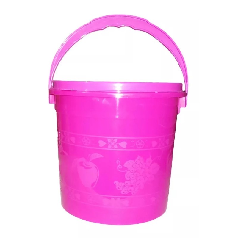 Boris 2 Cubetas Con Tapa De Platico 5 Litros Bote