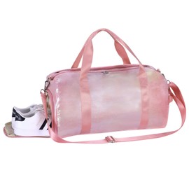 HAWEE Travel Bag Large Men's Sports Bag Weekender Women's Foldable Gym Bag with Shoe Compartment & Wet Compartment Waterproof Travel Duffle Bag Lightweight Hand Luggage Bag for Travel Sports Fitness