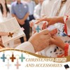 Landical 20 Pcs Christian Cross Keychain Religious Gifts Bulk for