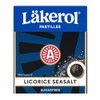 Cloetta Lakerol Licorice Seasalt Pastilles 4 Box of 25g
