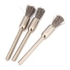 BQLZR Pen Shape 6MM End Brushes Stainless Steel Wire Brush