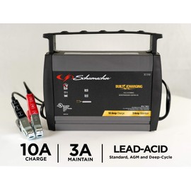 Schumacher SC1358 6/12V Fully Automatic Battery Charger and 10A Maintainer
