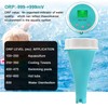Digital Water Tester, Water Tester, 6-in-1 PH-EC-TDS-ORP-Temp Residual Chlorine Water
