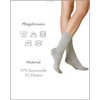 Kunert Women's Calf Socks, Grey (Lichtgrau 0170), 6
