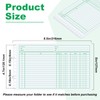 Skyygemm 200 Pcs Ledger Sheets 5" x 8.5" Extra Sheets