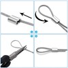 YSDMY 70 Pcs Wire Rope Thimble Sets, Stainless Steel Thimble