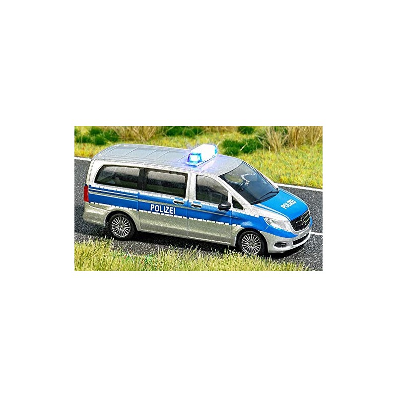 Busch 5597 Mercedes V Class Police with Lights