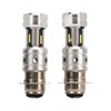 H6 H6M P15D Motorcycle LED Bulb Dual Optical Lens 100W