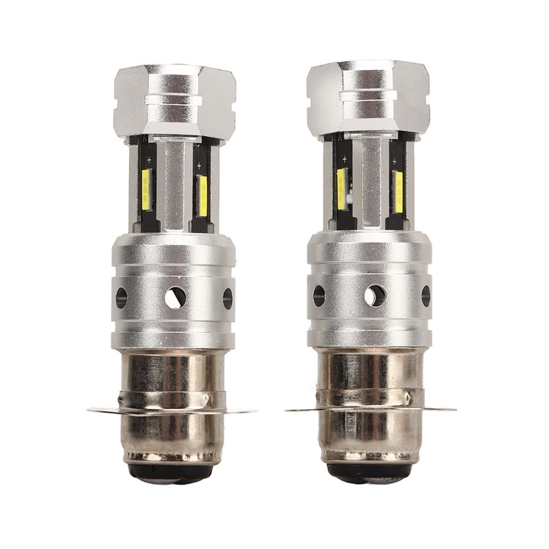 H6 H6M P15D Motorcycle LED Bulb Dual Optical Lens 100W