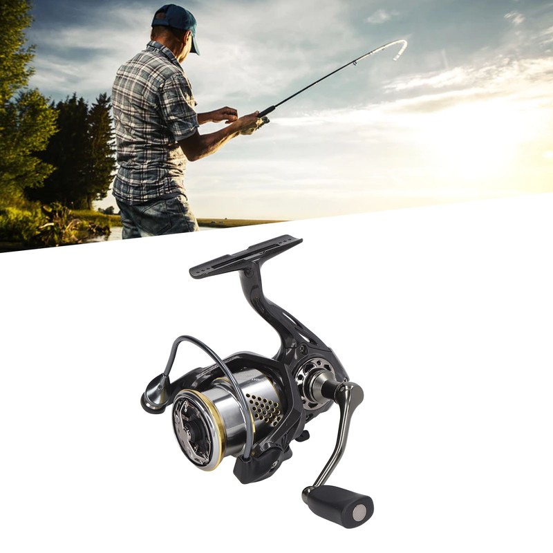 Fishing Reel Lightweight Powerful Large Capacity Carbon Spinning Reel for