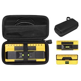 getgear Stud Sensor Case compatible with Franklin ProSensor 710, 710+, T13 mesh pocket for other accessories, Contrast orange color to match your sensor, Easy to hold strap (Black)