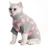 KOOLTAIL Cat Sweater Turtleneck- Soft Knit Cat Sweaters for Cats