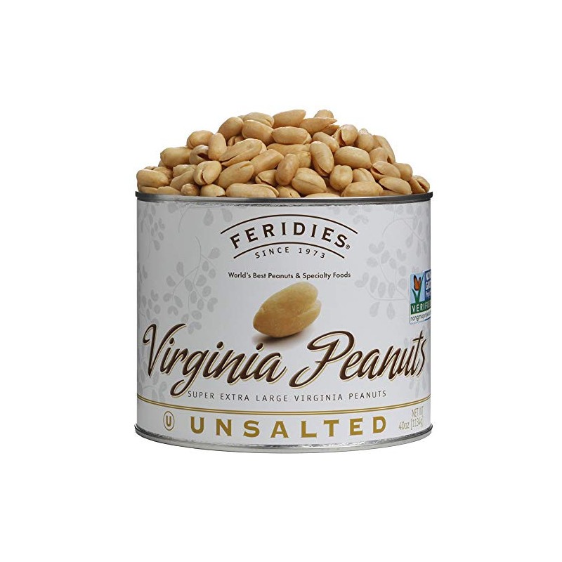 FERIDIES Super Extra Large Virginia Peanuts (Feridies Unsalted Peanuts 255g