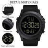 atnayo Referee Watch, Digital Waterproof Wrist Stopwatch with Whistle for
